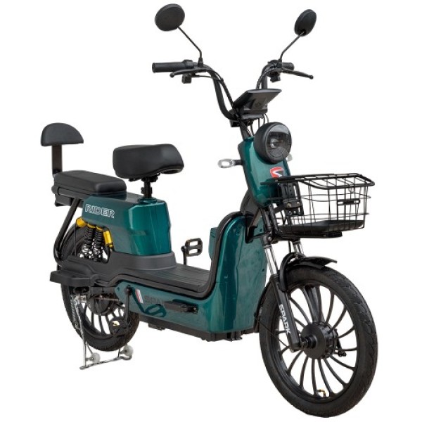 Велосипед с электромотором Spark Rider 14 зеленый