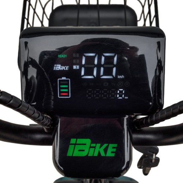 Велосипед с электромотором Spark Rider 14 зеленый