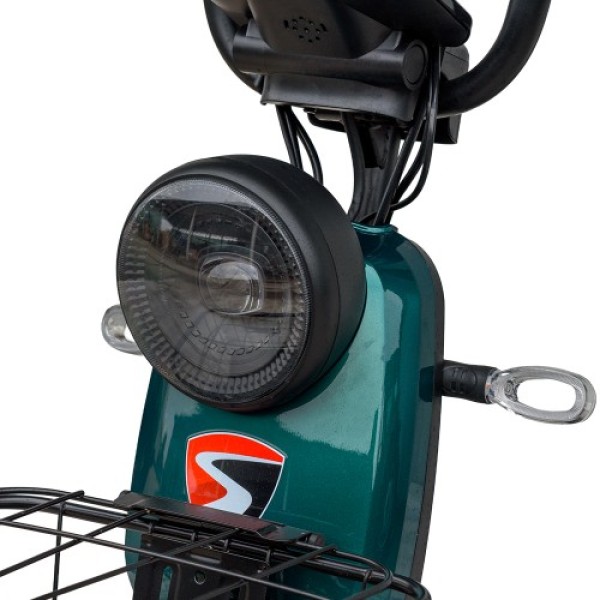 Велосипед с электромотором Spark Rider 14 зеленый