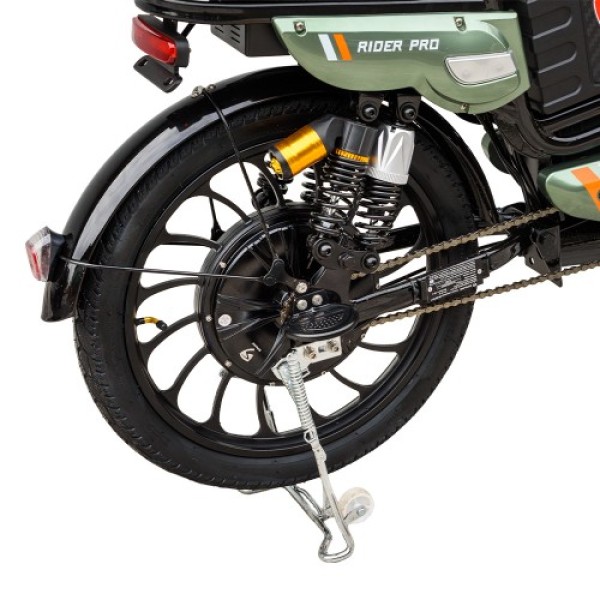 Велосипед з електромотором Spark Rider Pro 14 зелений