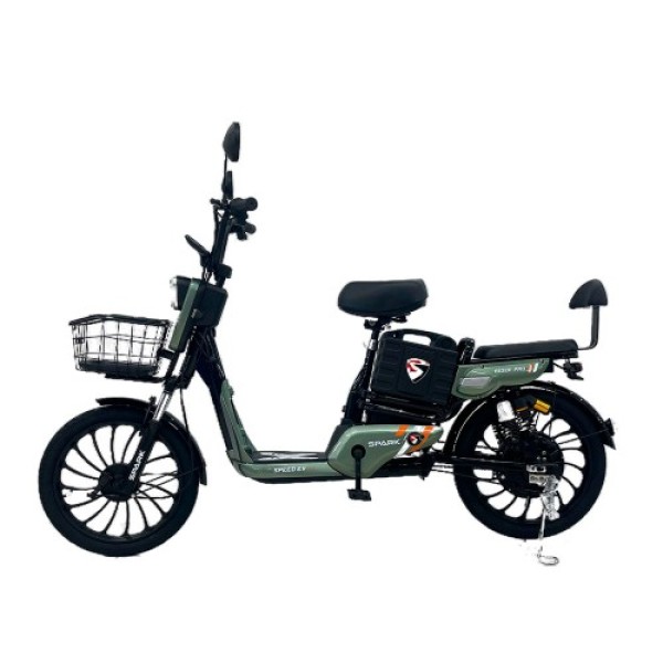 Велосипед з електромотором Spark Rider Pro 14 зелений