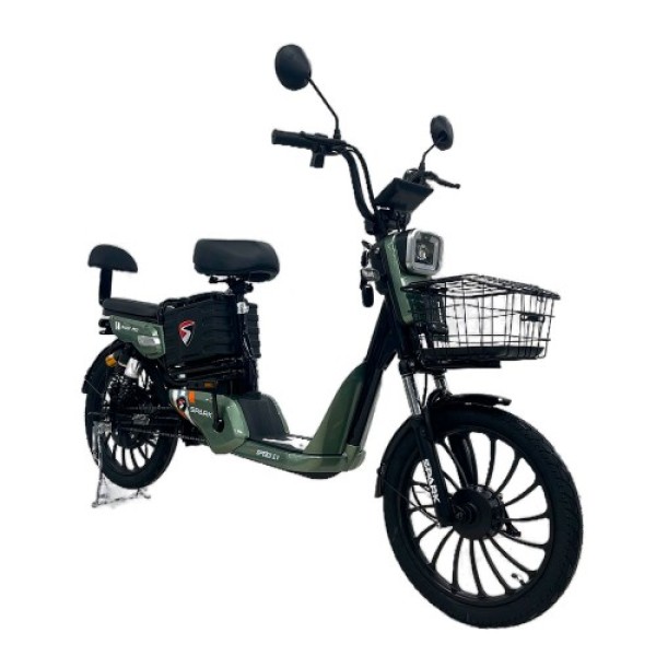 Велосипед з електромотором Spark Rider Pro 14 зелений