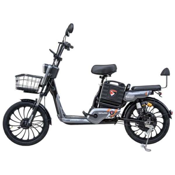 Велосипед с электромотором SPARK Rider Pro 14 серый