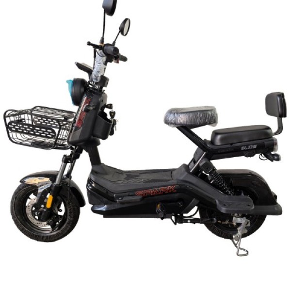 Велосипед с электромотором SPARK Glide 14 черный
