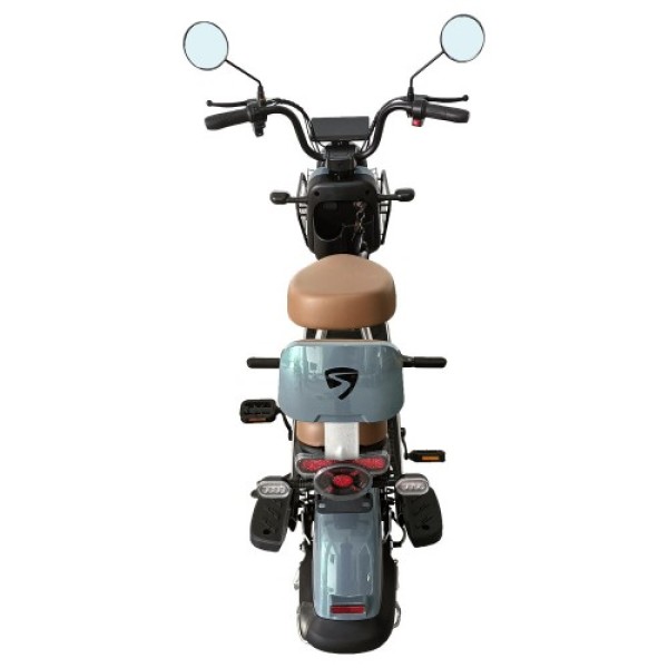 Велосипед с электромотором SPARK Glide 14 зелёная шалфея