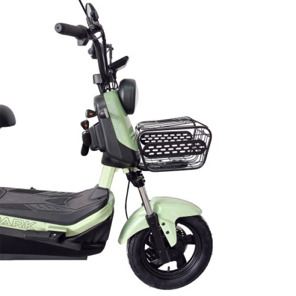 Велосипед с электромотором SPARK Glide 14 зелёный