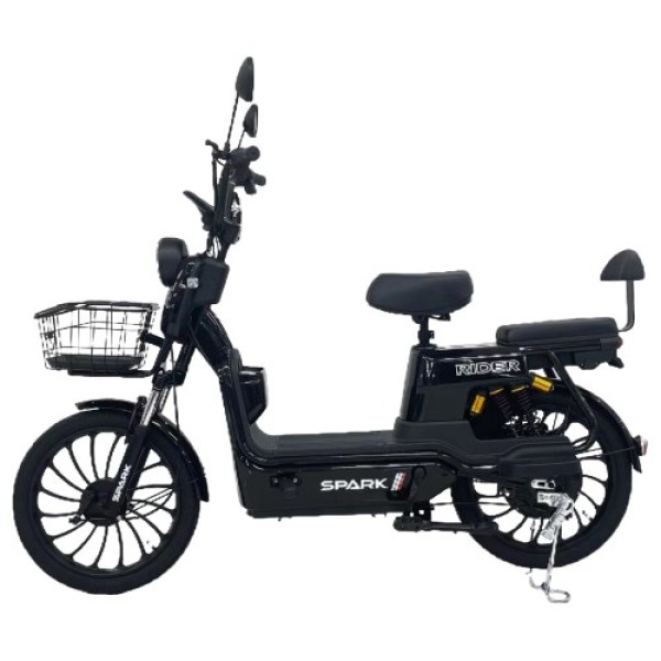 Велосипед с электромотором SPARK Rider 14 черный