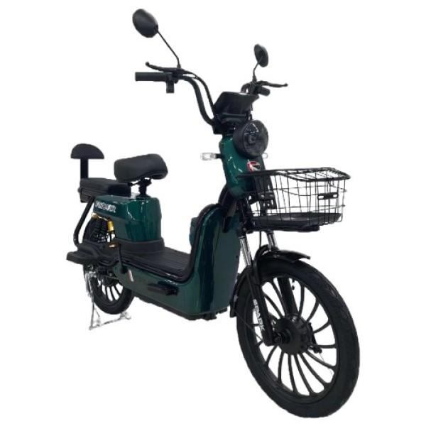 Велосипед с электромотором Spark Rider 14 зеленый