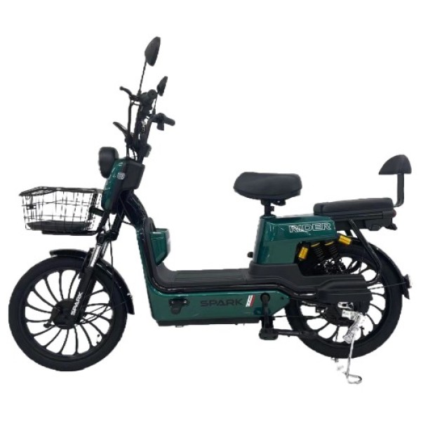 Велосипед с электромотором Spark Rider 14 зеленый