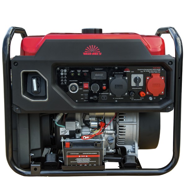 Генератор бензиновый инверторный Vitals IG 10.0bat dual power + ATS