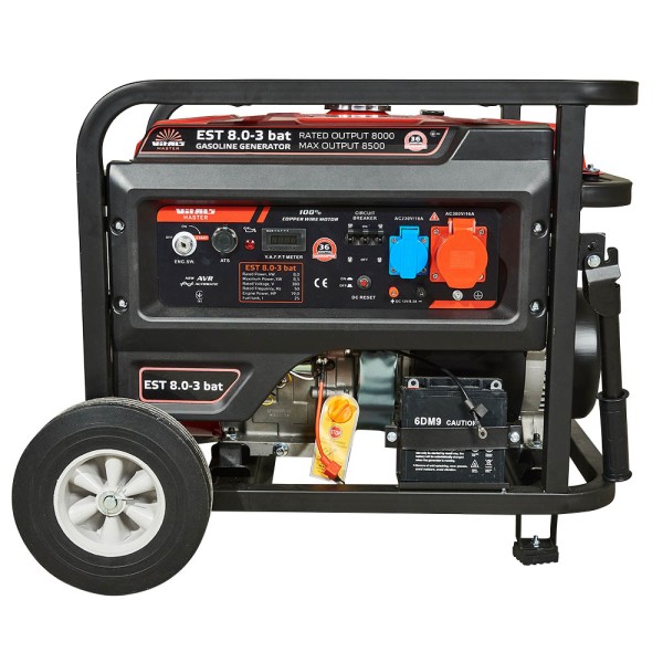 Бензиновый генератор Vitals Master EST 8.0-3 bat