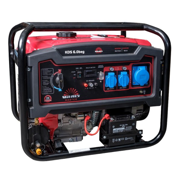Генератор газ-бензин Vitals Master KDS 6.0beg