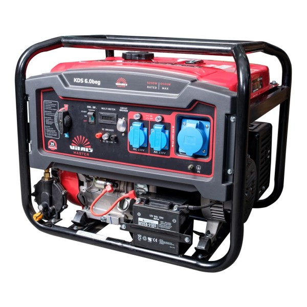Генератор газ-бензин Vitals Master KDS 6.0beg