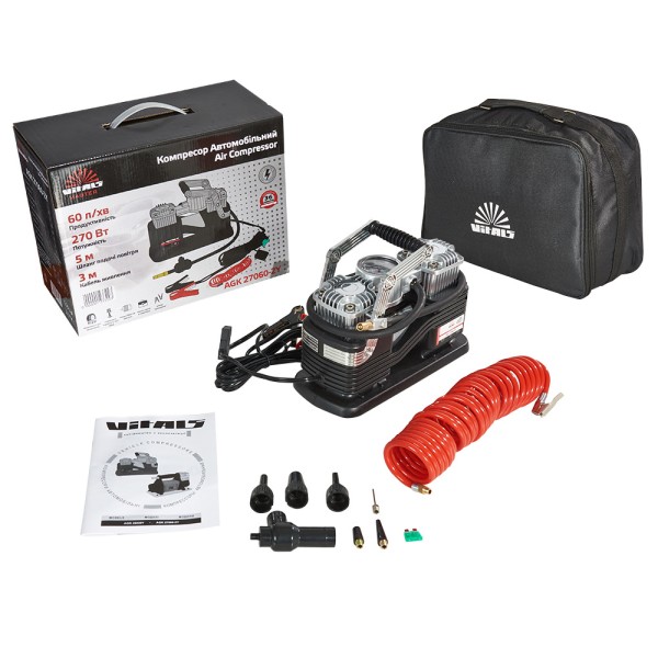 Компрессор автомобильный Vitals Master AGK 27060-2Y