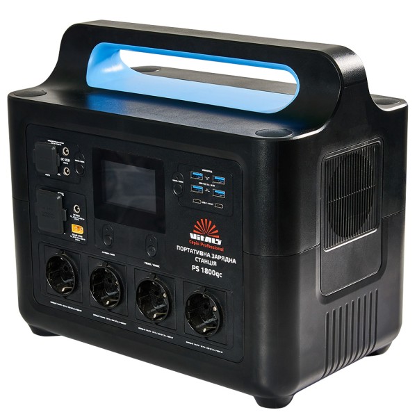 Портативна акумуляторна станція Vitals Professional PS 1800qc