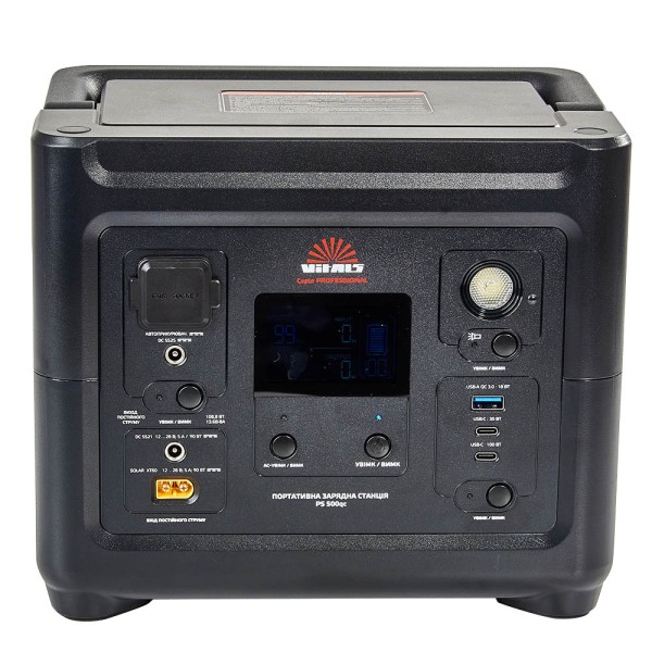Портативна акумуляторна станція Vitals Professional PS 500qc